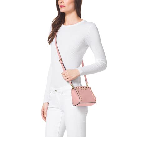 michael kors selma mini rosa|Michael Kors selma mini crossbody.